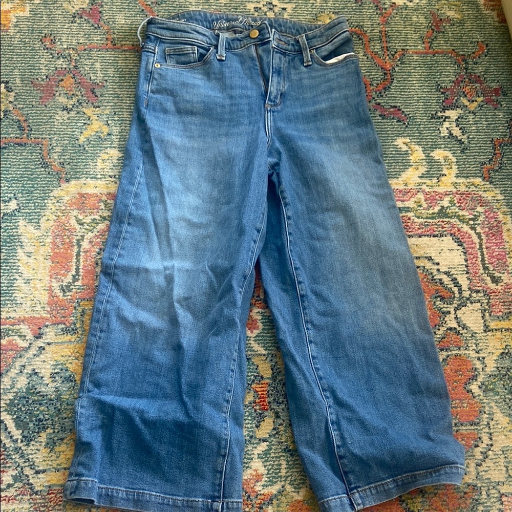 Target Blue Flare Wide Leg Jeans